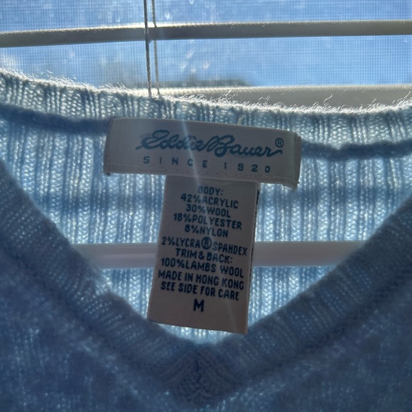 Vintage Eddie Bauer Sweater Vest. Size: M - Picture 3 of 4